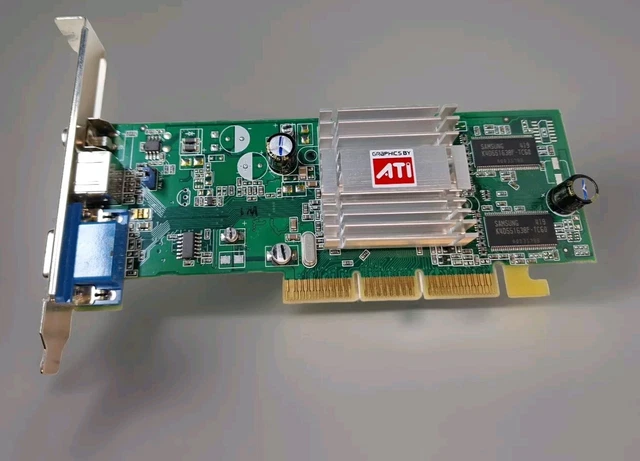 Carte Graphique AGP ATI RADEON 9200SE - 128MB - Modèle 1024-HC26-0E-AC - Occasion