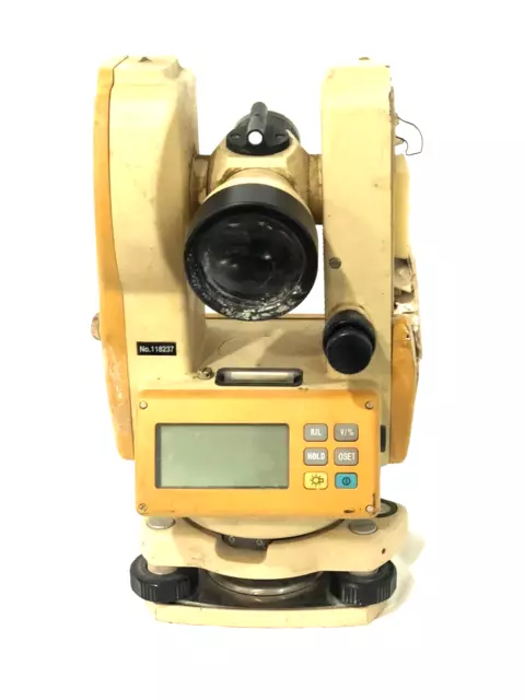 David White DWT-10 Electronic Digital Transit-Theodolite With Case - AS-IS