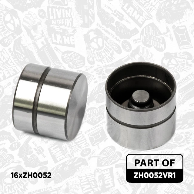 16X HYDRAULIC LIFTERS ZH0052 Vauxhall 1,4 1,8 16V C20LET C20XE Z20LET