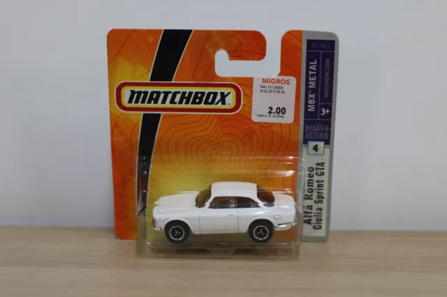 MATCHBOX 1 64 ALFA Romeo Giulia Sprint Gta 4 N M7363 Die Cast