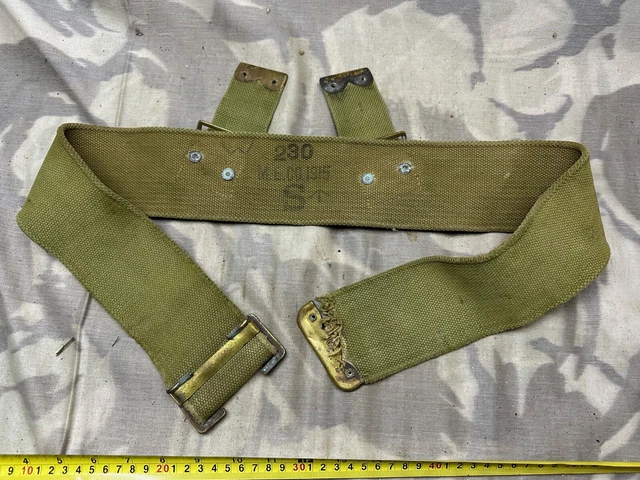 ORIGINAL WW1 BRITISH Army 08 Pattern Webbing Belt 36