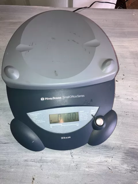 Pitney Bowes 30 lb Digital Scale Small Office Series 9 Volt TESTED