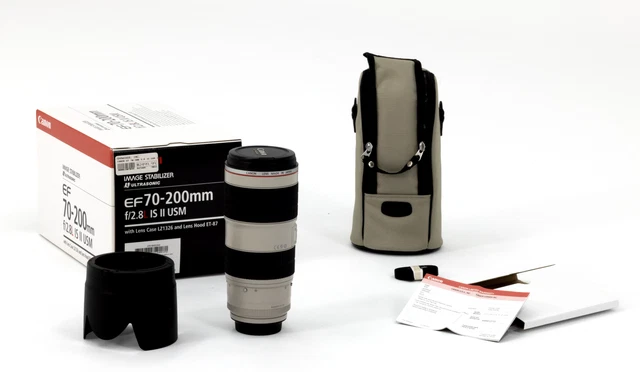 Canon SLR Lenses EF 70-200mm F/2.8L IS II USM Telephoto Zoom Lens