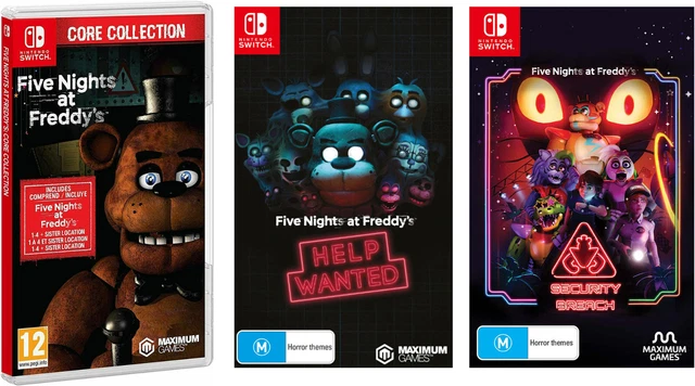 Freddy's Core Fnaf Collection Nintendo Switch ALL FNAF