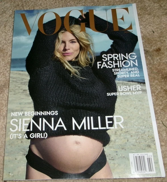SIENNA MILLER Vogue Magazine Winter 2024 Brand New £7.86