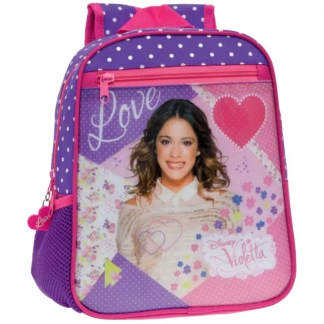 Violet Wonderful Backpack Polka Dot 28x23cm Original Disney Backpack New