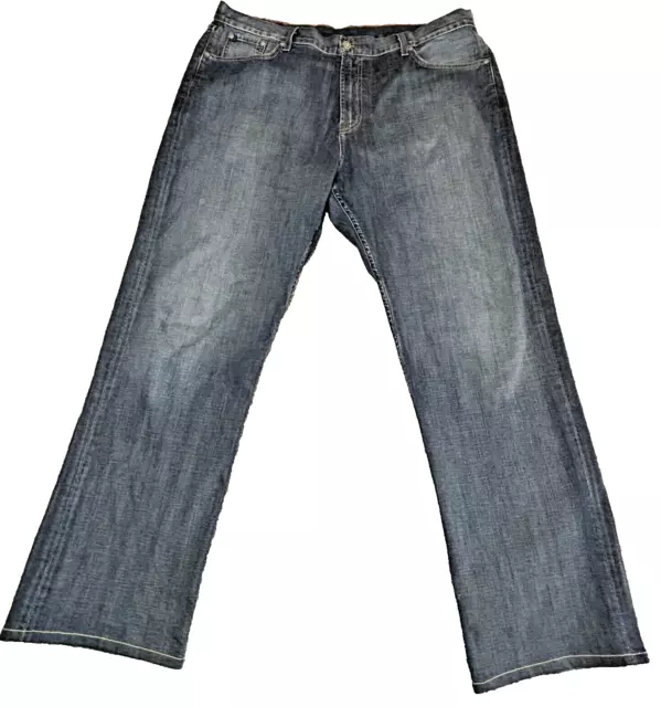 Vaqueros azules Lucky Brand 181 corte bota para hombre talla 42 estilo 7M10142 usados en medicina lavado