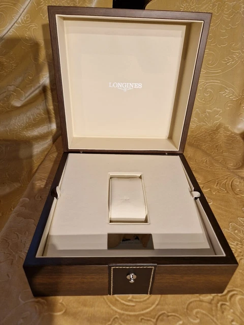 GENUINE ORIGINAL LONGINES Swiss Watch Presentation Box Case Grade
