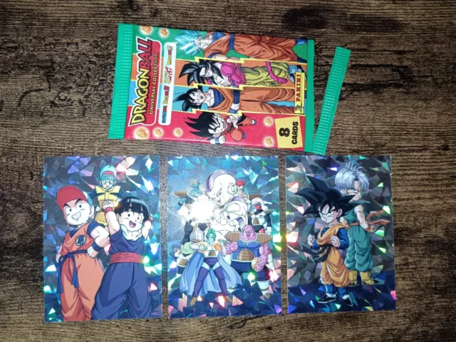 Dragon Ball Panini Universal Collection Crystal shard Card 19 Type For Selection
