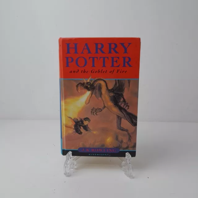 Harry Potter and The Goblet of Fire Hardback Book First Edition -WRDC