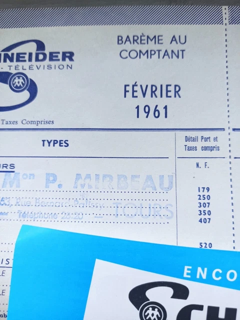 Ancien Poste Schneider – Pour Pièces Détachées / Réparation