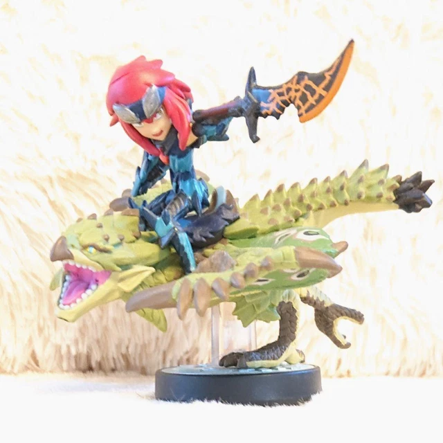 AMIIBO NINTENDO 3DS Monster Hunter Stories Lioleia et Cheval CAPCOM EUR ...