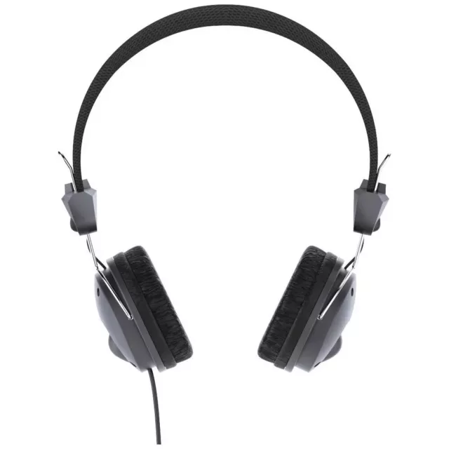 Hama Fun Hi-Fi Casque supra-auriculaire filaire Stereo gris foncé, noir