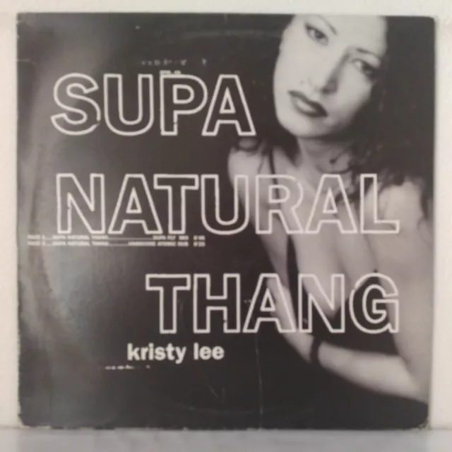 Kristy Lee ‎– Supa Natural Thang (Vinyl, 12", Maxi 45 Tours)