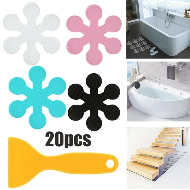Estera antideslizante ducha en forma de flor hogar accesorios antideslizante pegatina