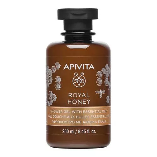 ROYAL HONEY Gel Doccia Cremoso con Oli Essenziali APIVITA 250ml