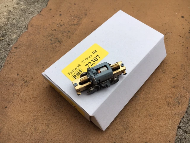 72407 H0m-Fahrwerk Achsstand 23,0 Mm - Modellbahn Fahrwerk Schmalspur