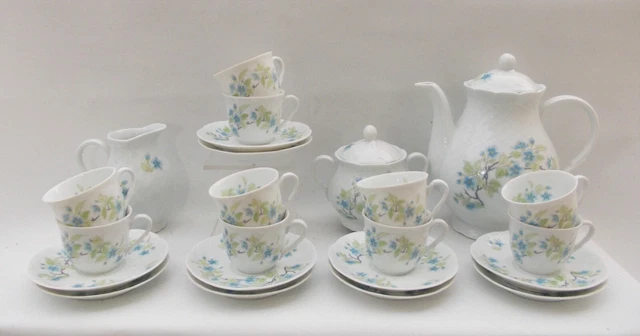 Porcelaine de Limoges Bernardaud service à café Mélanie