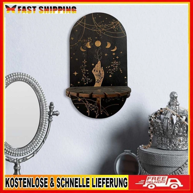 Hölzerner Kristallständer, Schmuck, zum Aufhängen, dekorative Halterung, Heimdek