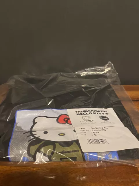 The Hundreds x Hello Kitty Ice Skating T-Shirt Sz L