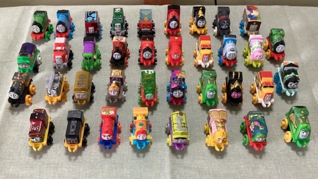 THOMAS THE TANK Engine & Friends Minis Bundle Of 37 trains 🚂 🚂 🚂 £18.00 ...