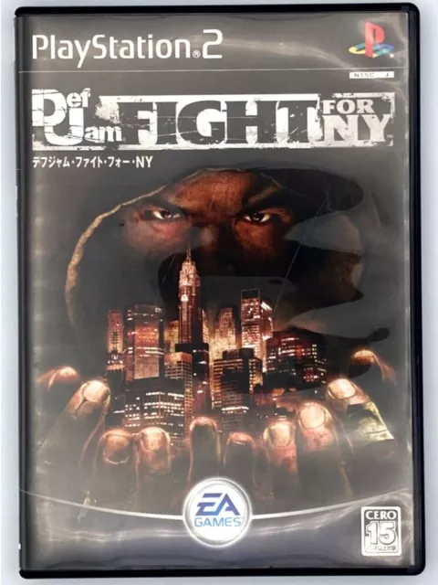 Def Jam Fight for NY 2005 Sony PlayStation PS2 Japan Version EA GAMES