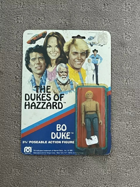 NEW VINTAGE 1981 The Dukes of Hazzard Bo Duke Action Figure by Mego MOC ...