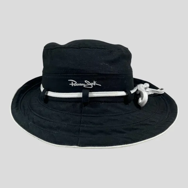 PANAMA JACK Women's Black One Size Wide Brim Sun Hat NWOT