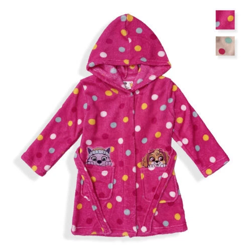 PEIGNOIR PETITE FILLE Paw Patrol En Batteries Avec Capuche