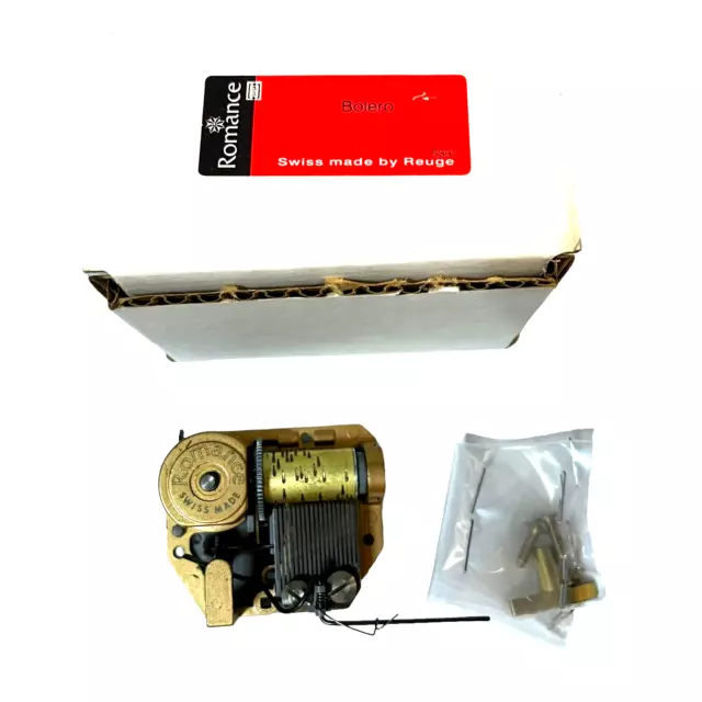 Reuge Romance Music Box Movement Swiss Made Bolero No. 6391