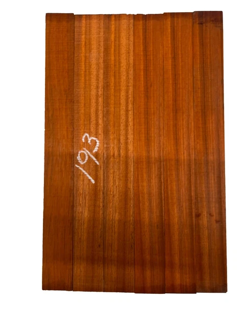 6 Pack, Padauk Thin stock lumbers-Three dimensional lumber board 18"x2"x1/8"#193 6 Pack, Padauk Thin stock lumbers-Three dimensional lumber board 18"x2"x1/8"#193