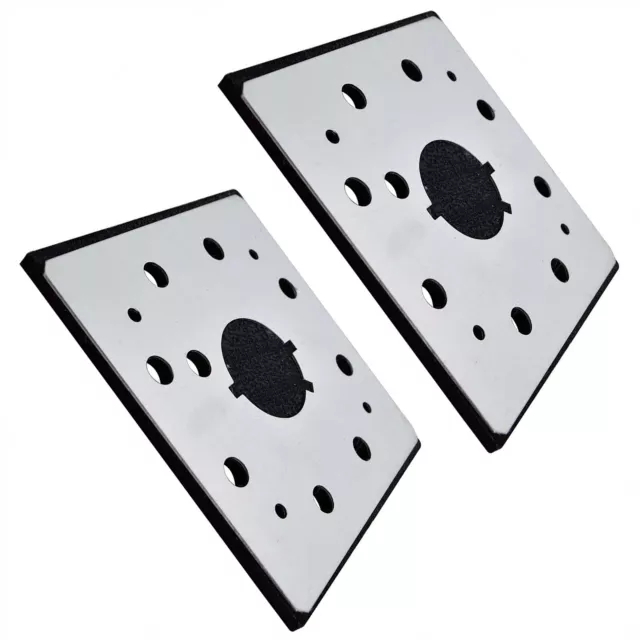 2PCS 1/4" Square 10 Holes Sander Disc Pad Accessories For Dewalt DW411 BD5000