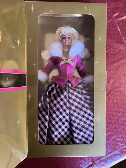 Barbie Avon Winter Rhapsody 1996 - Brune - Collection Mattel - NRFB (neuve En Boîte)