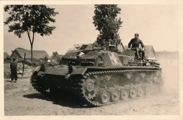 FOTO WK2 STURMGESCHÜTZ Panzer Stug 190 - Panzer in Fahrt X220 EUR 42,90 ...