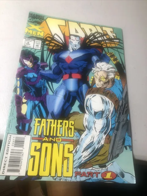 CABLE Vol. 1, No. 6 "Father & Sons Part 1" December 93. An X-MEN Adventure