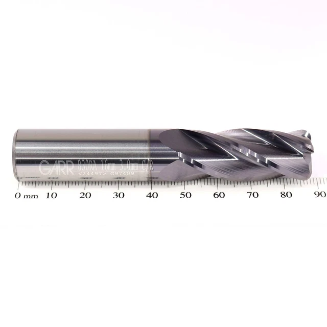 Fresa A Candela In Metallo Duro 1-16mm 4 Flute HRC55 TiAlN – Punta Per Fresatrice, Rivestimento Titanio