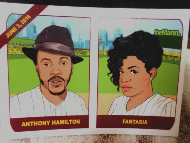 Anthony Hamilton / Fantasia  2016 Concert Card