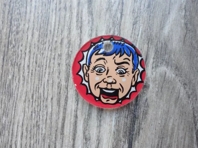 Funhouse Rudy Pinball Machine Plastic Key Chain