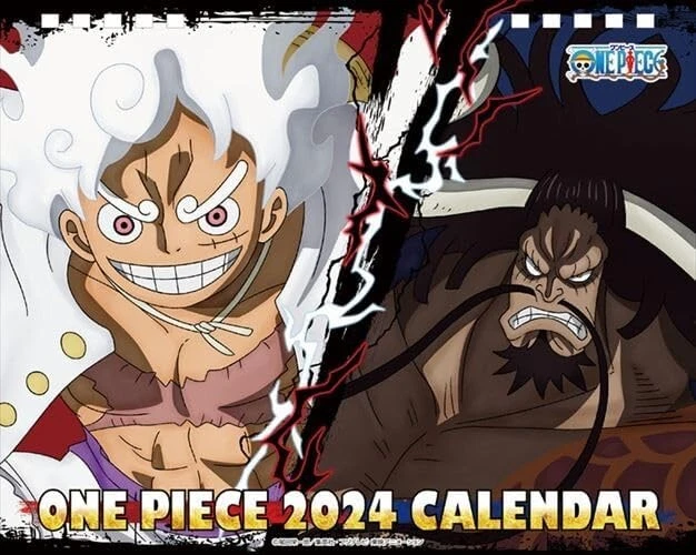 PSL ONE PIECE 2024 Calendrier Toei Animation Une Pièce Calendrier de