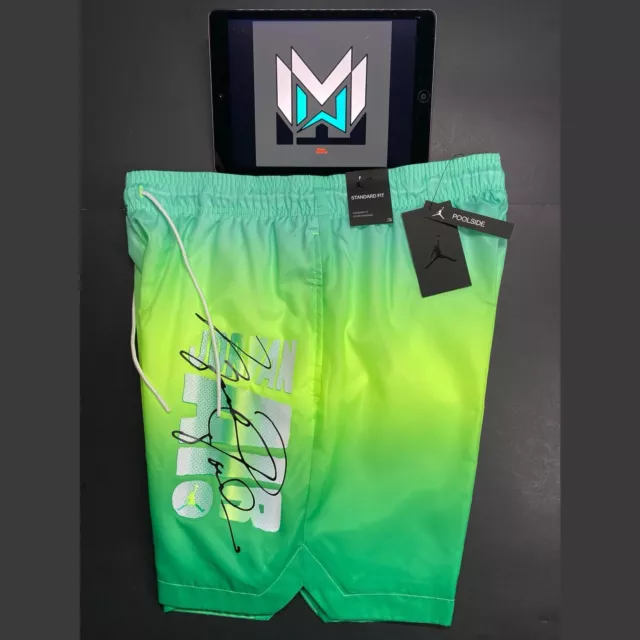 Nike Air Jordan DNA Poolside Shorts Tropical Twist CZ4849-307 Men’s XL Rare