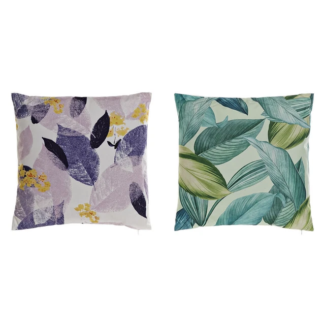 Coussin DKD Home Decor Volets (2 Unités) (45 x 10 x 45 cm)