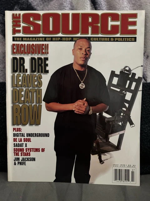 THE SOURCE MAGAZINE #82 July 1996 Dr Dre Leaves Death Row