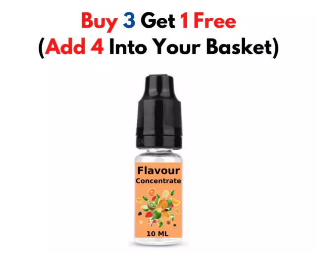 10ML Highly Concentrated Food Flavour Liquid Flavouring Essence Baking Shakes