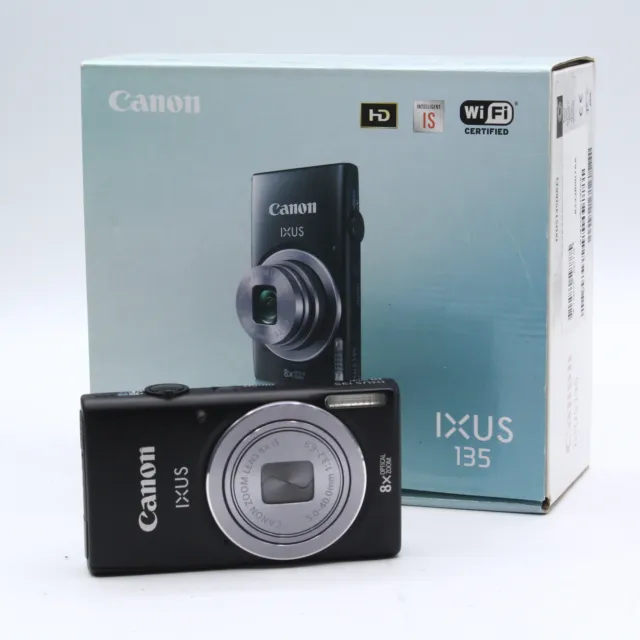 Canon Ixus 135 16Mp 8x Zoom Vintage Digital Camera N°723061005481 - Superbe !