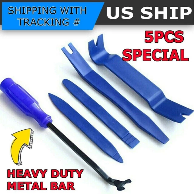 CAR TRIM REMOVAL Tool Kit Set Door Panel Fastener Auto Dashboard