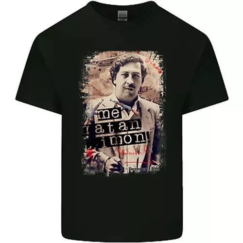 Pablo Escobar Me Matan Limon Mens Cotton T-Shirt Tee Top