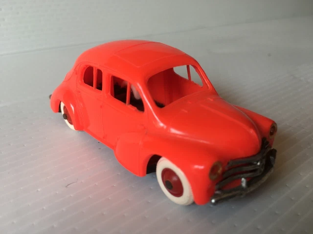 Modèle Réduit Norev Renault 4CV 1/43 Grise - Ancienne, Occasion, En Plastique, France 1970