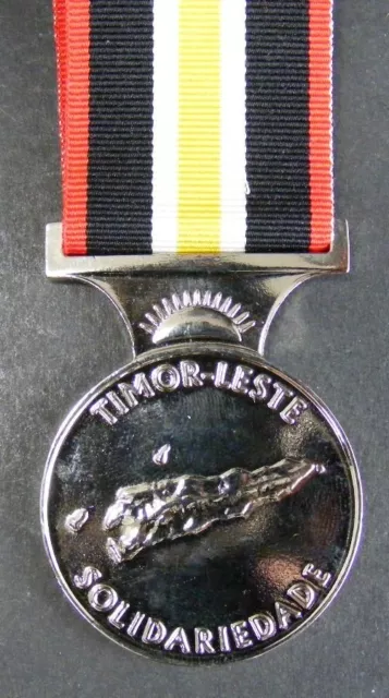 Australia: East Timor Solidarity Medal. Full size. Replica Medal: