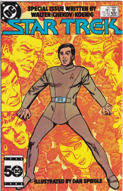 Star Trek #19, Vol. 3 (1984-1988) DC Comics, High Grade, Story by Walater Koenig