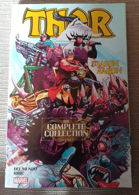 Thor by Jason Aaron Complete Collection Vol 5 TPB Esad Ribic, Mike Del Mundo NEW